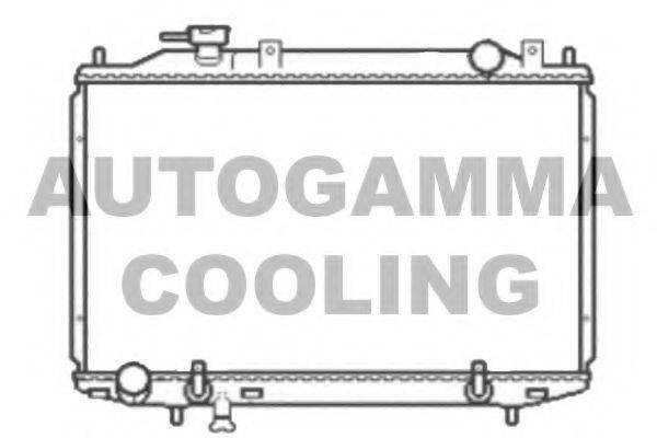 AUTOGAMMA 104621 Радіатор, охолодження двигуна