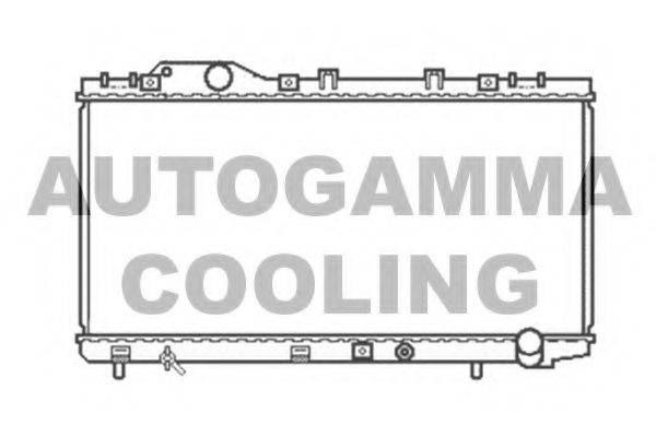 AUTOGAMMA 104720 Радіатор, охолодження двигуна