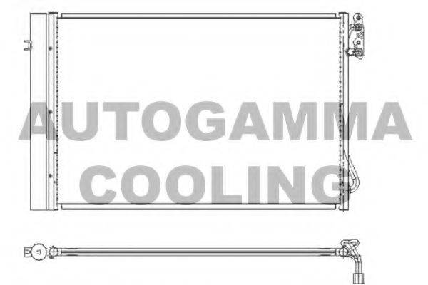 AUTOGAMMA 104775 Конденсатор, кондиціонер