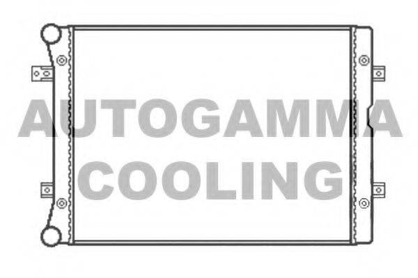 AUTOGAMMA 104927 Радіатор, охолодження двигуна