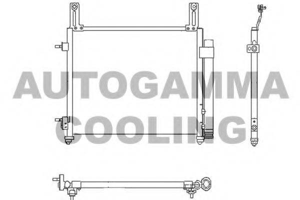 AUTOGAMMA 105071 Конденсатор, кондиціонер