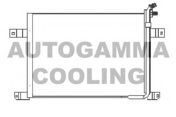 AUTOGAMMA 105078 Конденсатор, кондиціонер