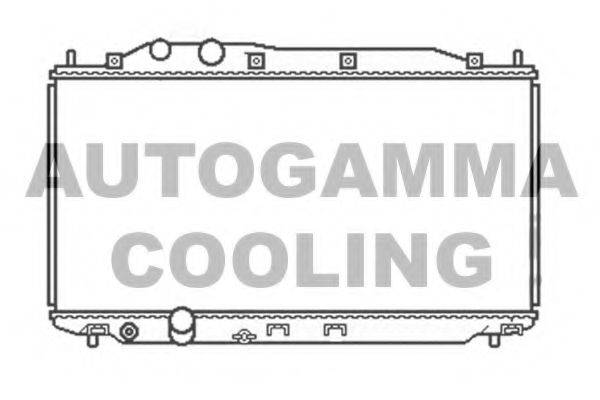 AUTOGAMMA 105108 Радіатор, охолодження двигуна