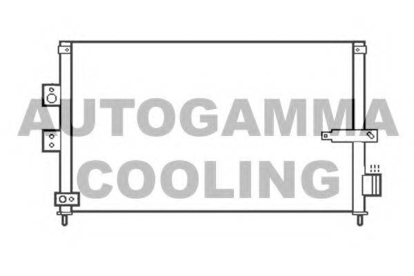 AUTOGAMMA 105381 Конденсатор, кондиціонер