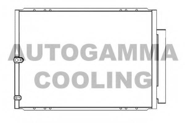 AUTOGAMMA 105544 Конденсатор, кондиціонер