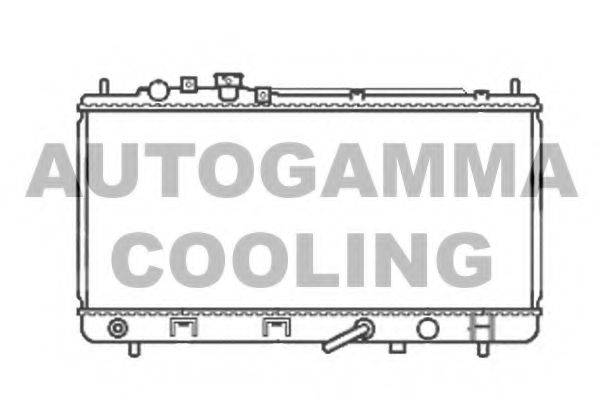 AUTOGAMMA 105563 Радіатор, охолодження двигуна