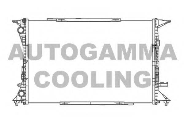 AUTOGAMMA 105612 Радіатор, охолодження двигуна