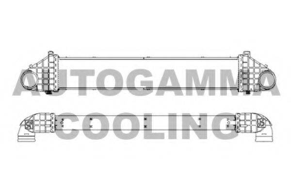 AUTOGAMMA 105628 Інтеркулер