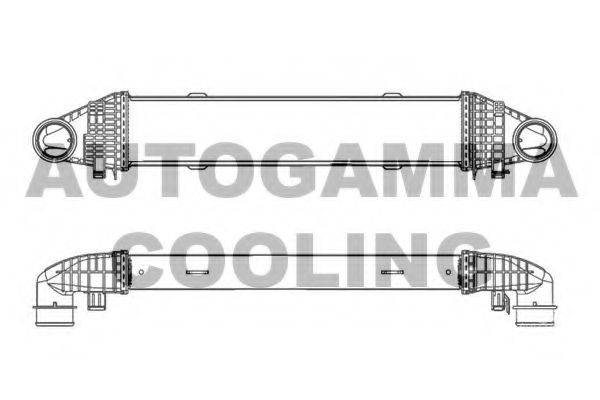 AUTOGAMMA 105634 Інтеркулер