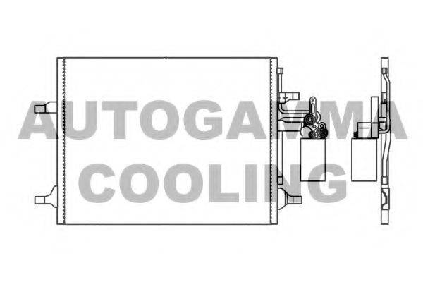 AUTOGAMMA 105958 Конденсатор, кондиціонер