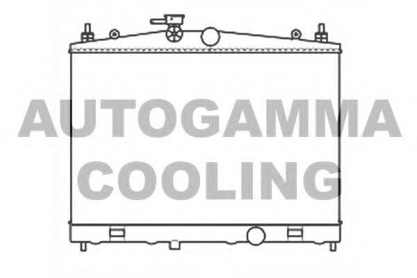 AUTOGAMMA 107175 Радіатор, охолодження двигуна