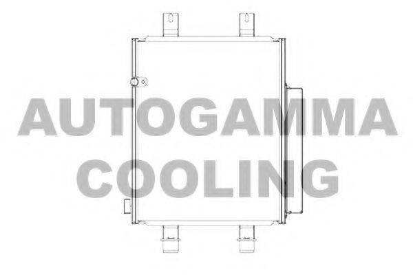 AUTOGAMMA 107178 Конденсатор, кондиціонер