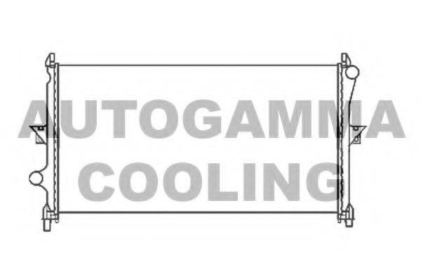 AUTOGAMMA 107250 Радіатор, охолодження двигуна