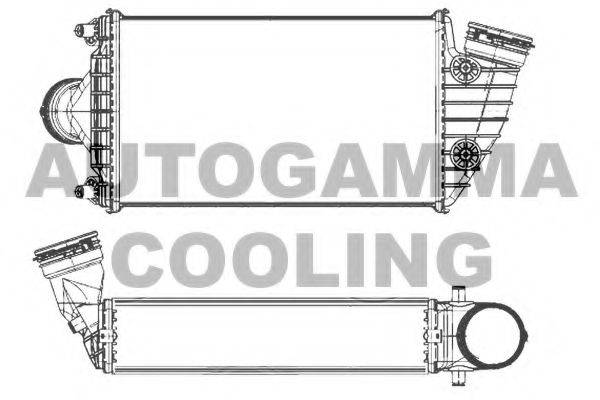 AUTOGAMMA 107509 Інтеркулер