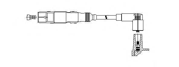 BREMI 10462 Провід запалювання