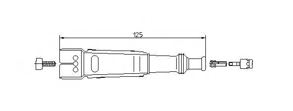 BREMI 132021 Вилка, свічка запалювання