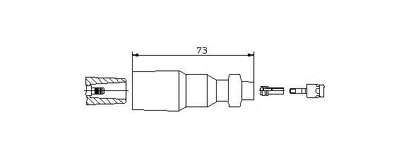 BREMI 13550 Виделка, котушка запалювання