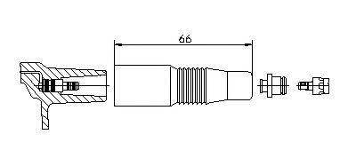 BREMI 13555A1 Виделка, котушка запалювання