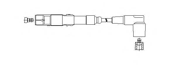 BREMI 150100 Провід запалювання