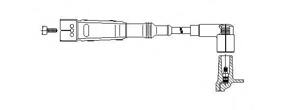 BREMI 15155 Провід запалювання