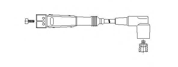 BREMI 157105 Провід запалювання