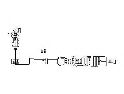 BREMI 1A2154 Провід запалювання