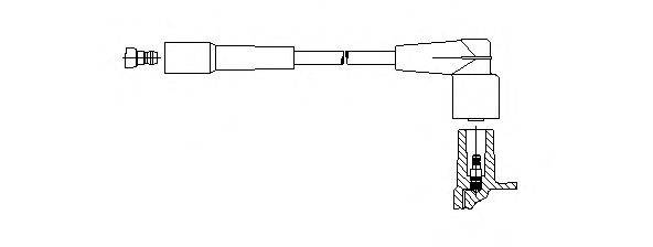 BREMI 35430 Провід запалювання