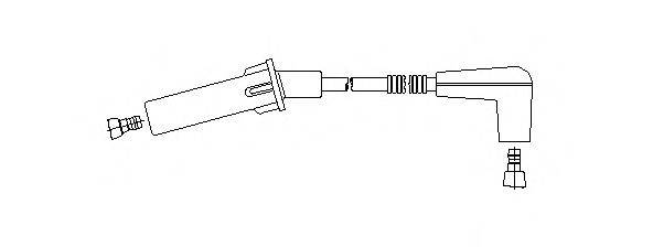 BREMI 378E48 Провід запалювання