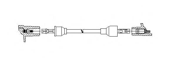 BREMI 38540 Провід запалювання