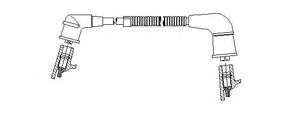 BREMI 389E55 Провід запалювання