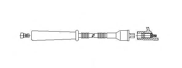 BREMI 3A34F51 Провід запалювання