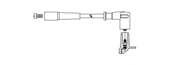 BREMI 3A5629 Провід запалювання