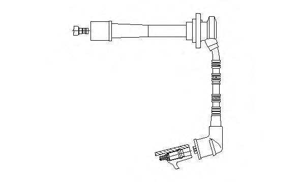BREMI 3A57J71 Провід запалювання