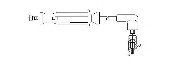 BREMI 46637 Провід запалювання