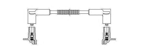 BREMI 6A62E56 Провід запалювання