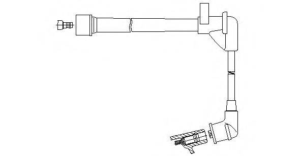 BREMI 71065 Провід запалювання
