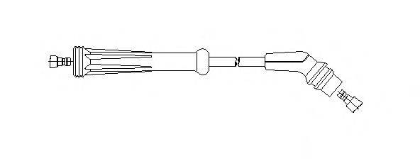 BREMI 73344 Провід запалювання