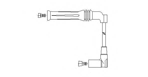 BREMI 77725 Провід запалювання