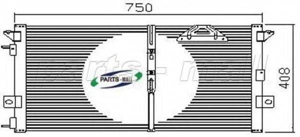 PARTS-MALL PXNCY008 Конденсатор, кондиціонер