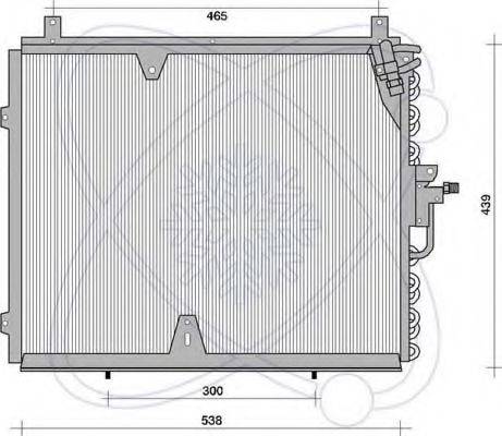 ELECTRO AUTO 30M0033 Конденсатор, кондиціонер