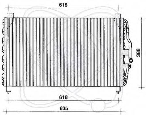 ELECTRO AUTO 30O0025 Конденсатор, кондиціонер