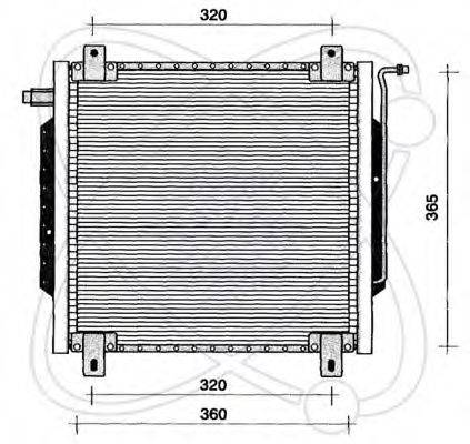 ELECTRO AUTO 30R0038 Конденсатор, кондиціонер