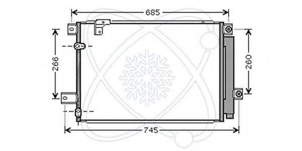 ELECTRO AUTO 30T0045 Конденсатор, кондиціонер