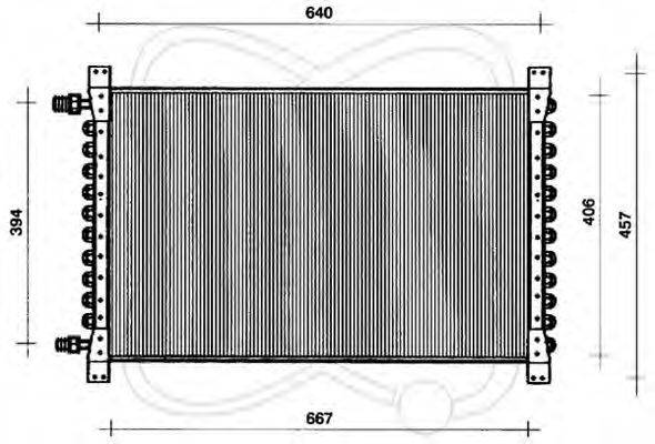 ELECTRO AUTO 30X0017 Конденсатор, кондиціонер