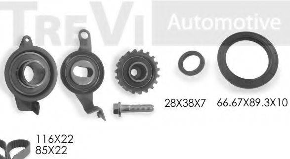 TREVI AUTOMOTIVE KD1041S Комплект ременя ГРМ