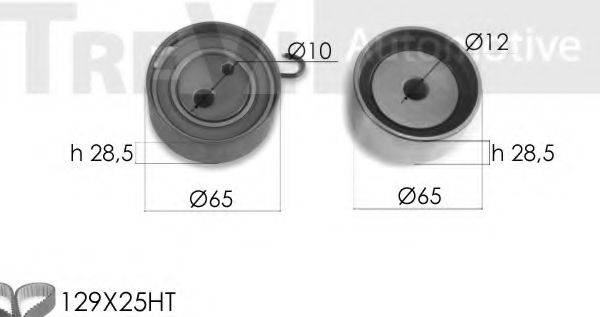 TREVI AUTOMOTIVE KD1446 Комплект ременя ГРМ