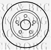 BORG & BECK BBD4790 гальмівний диск