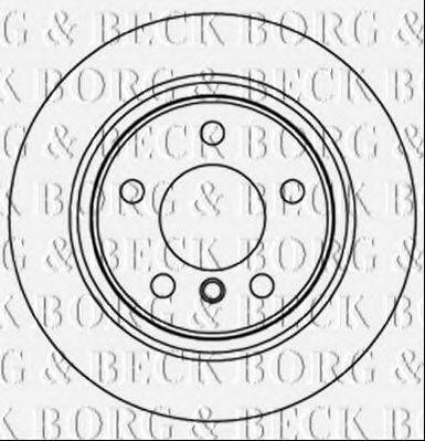 BORG & BECK BBD5265 гальмівний диск