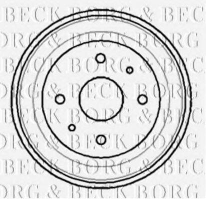 BORG & BECK BBR7007 Гальмівний барабан