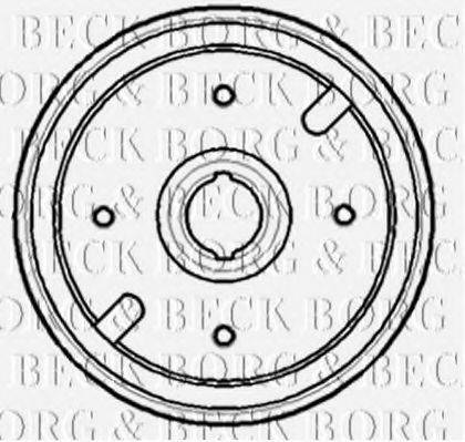 BORG & BECK BBR7145 Гальмівний барабан